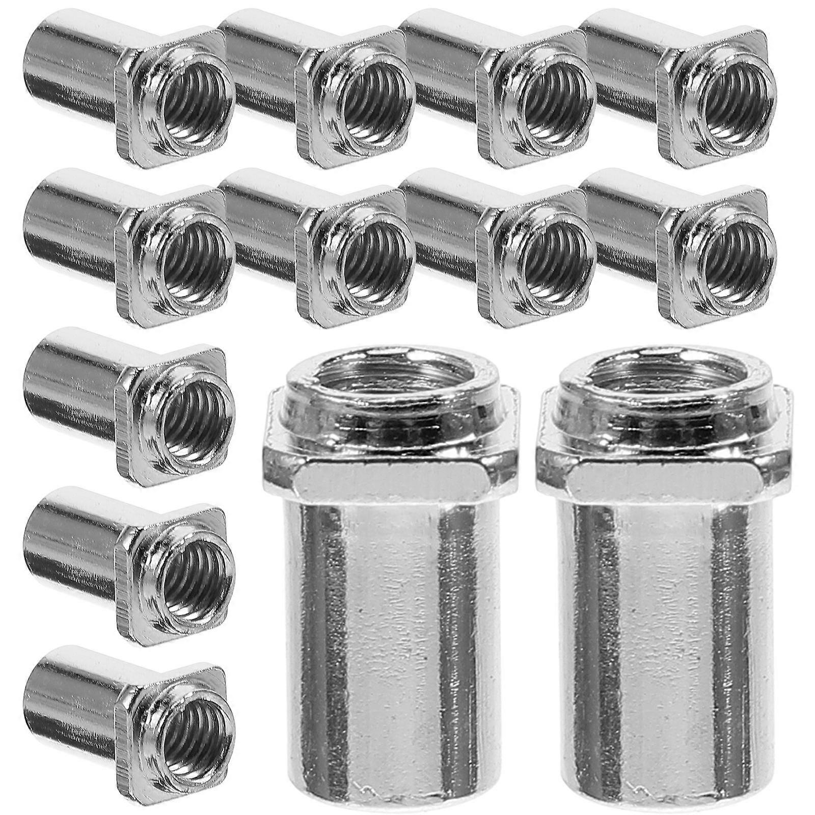 Lug Nuts Set For Musical Instruments Iron M5 5mm Dirt Resistant Increases Friction 20Pcs