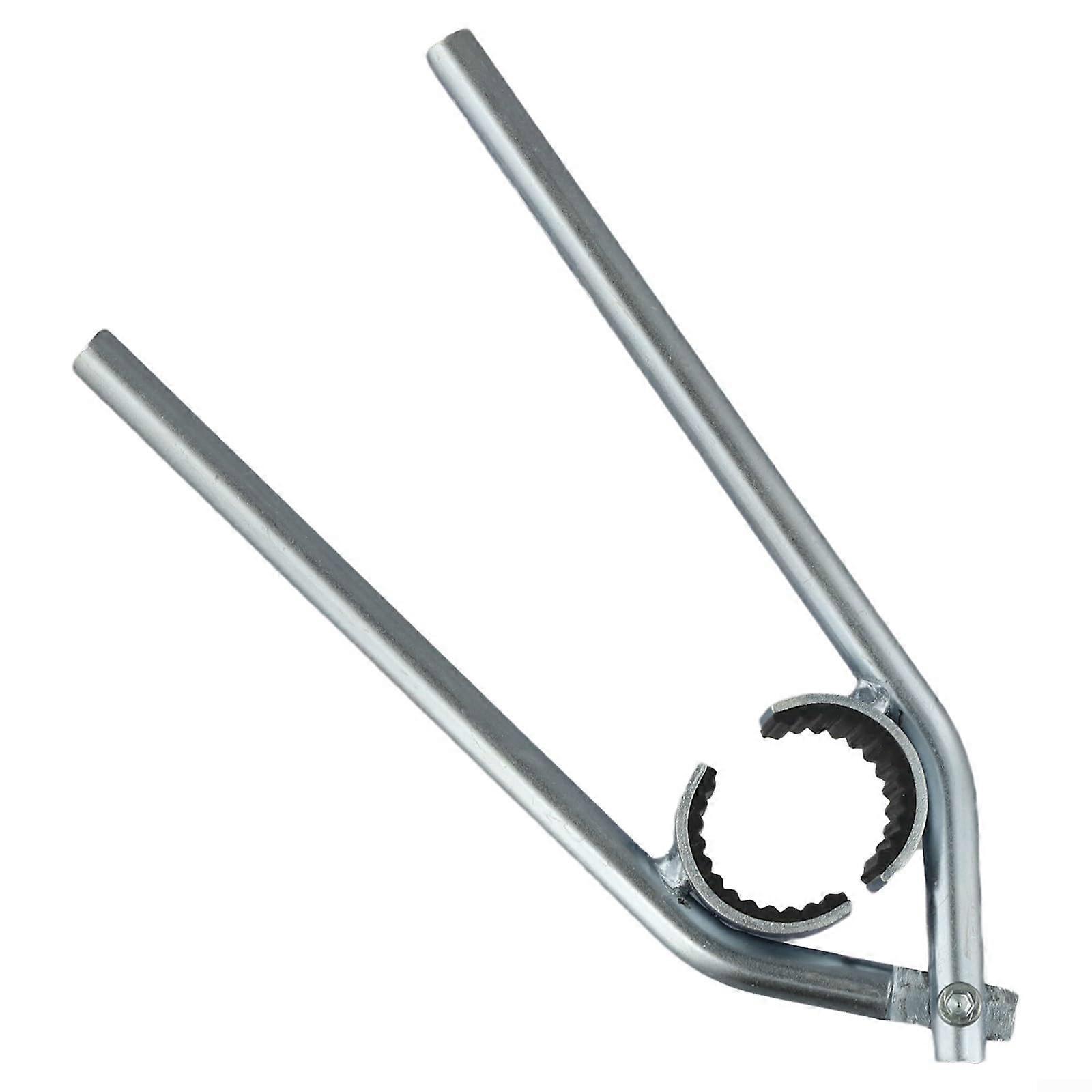 Efficient tool for removing faucet aerators with adjustable design,  for lowflow faucet fittings (long carbon steel).