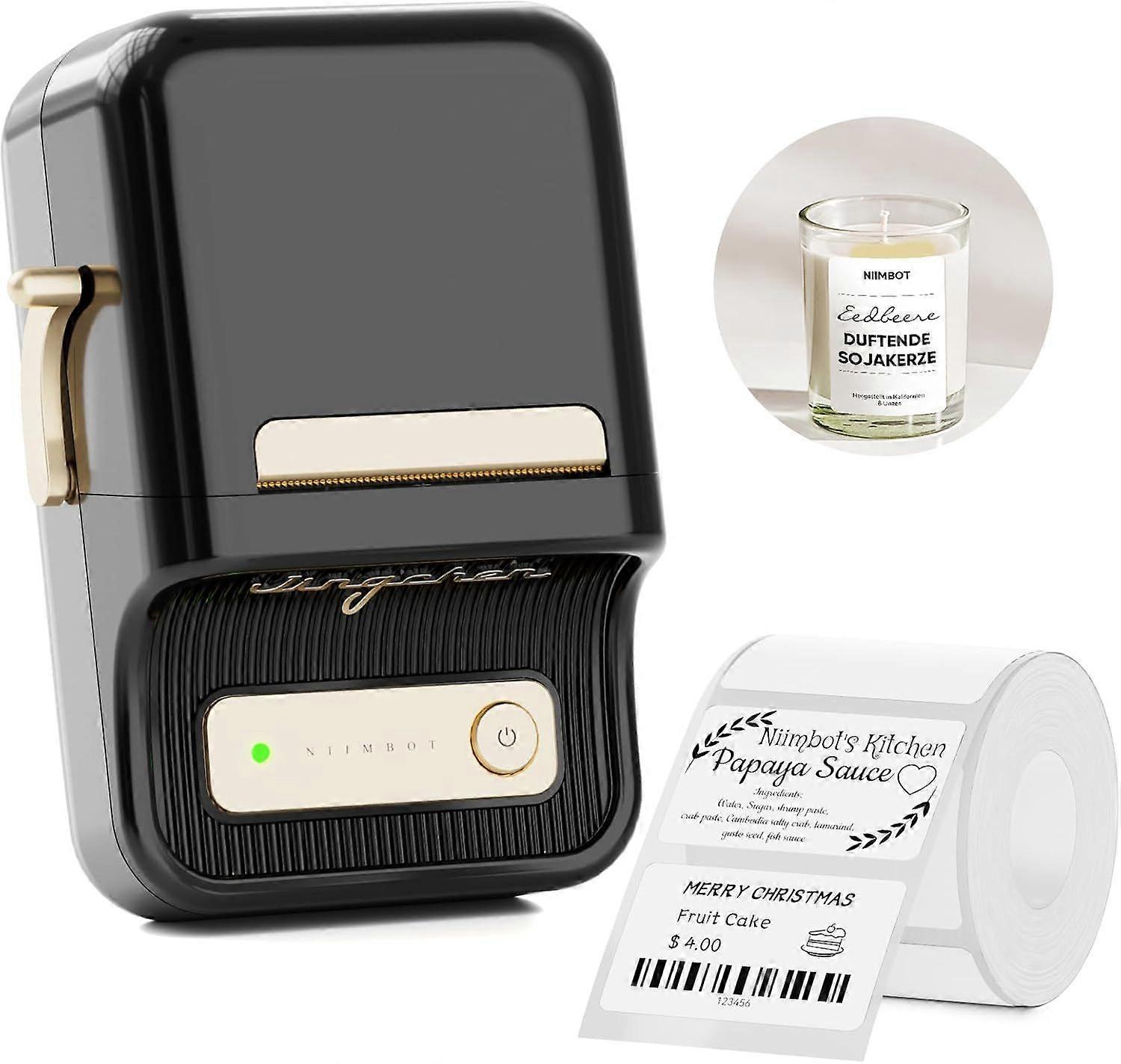 Nieuwste model NIIMBOT B21 labelprinter uit 2025, Bluetooth thermische labelprinter