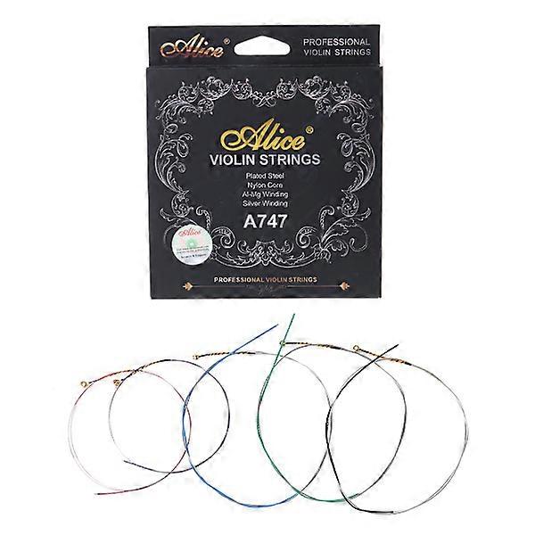 A747 violin string nickel-plated high carbon steel good performance, 5-pack