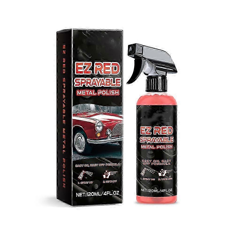 Car Metal Polish Red can be sprayed to quickly enhance metallicLuster 2025