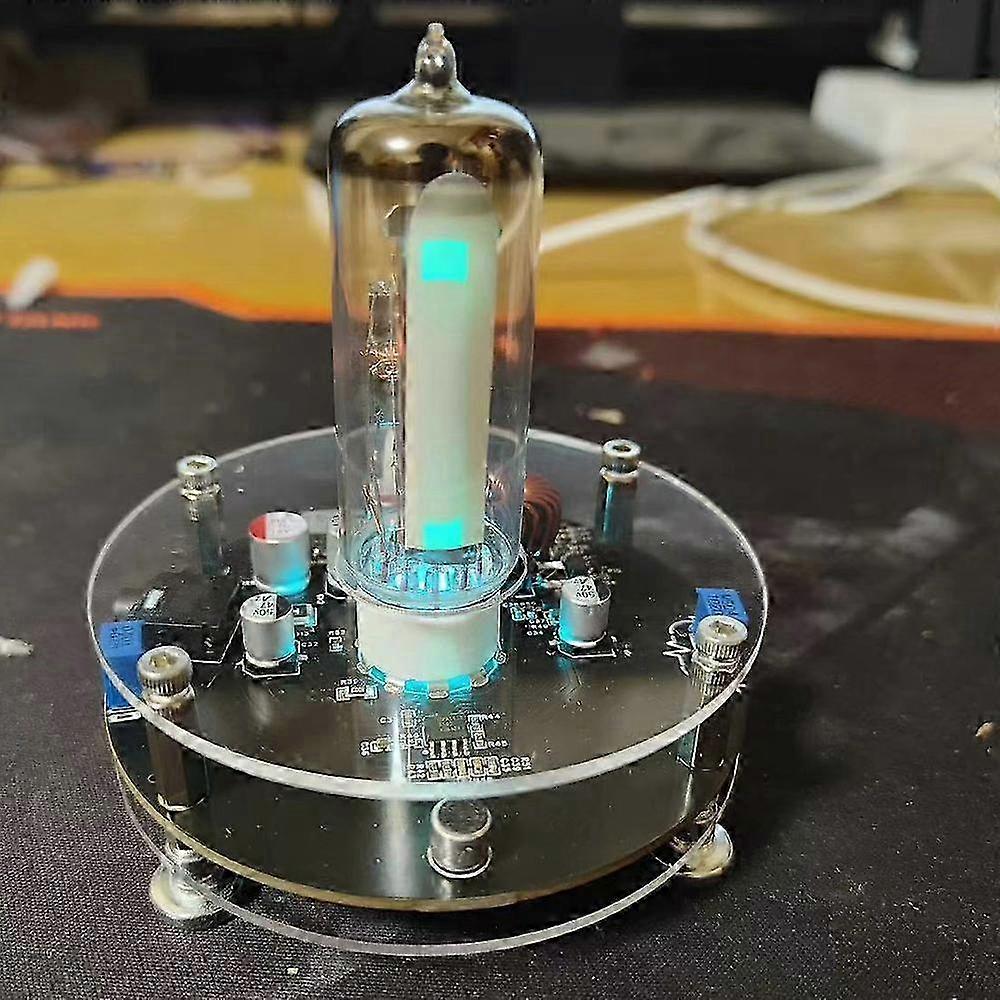 2025 Magic Eye 6E2 真空管プリアンプ、VU メーター、オーディオ レベル インジケーター、音楽スペクトル、Youtuber Vlogger ルーム デコレーション、ギフト