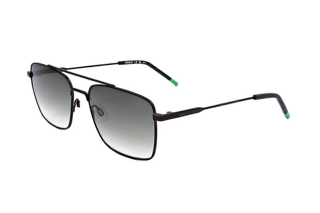 Sunglasses Hugo HG 1177/S 3OL MATTE BLACK GREEN 57/18/145 MAN