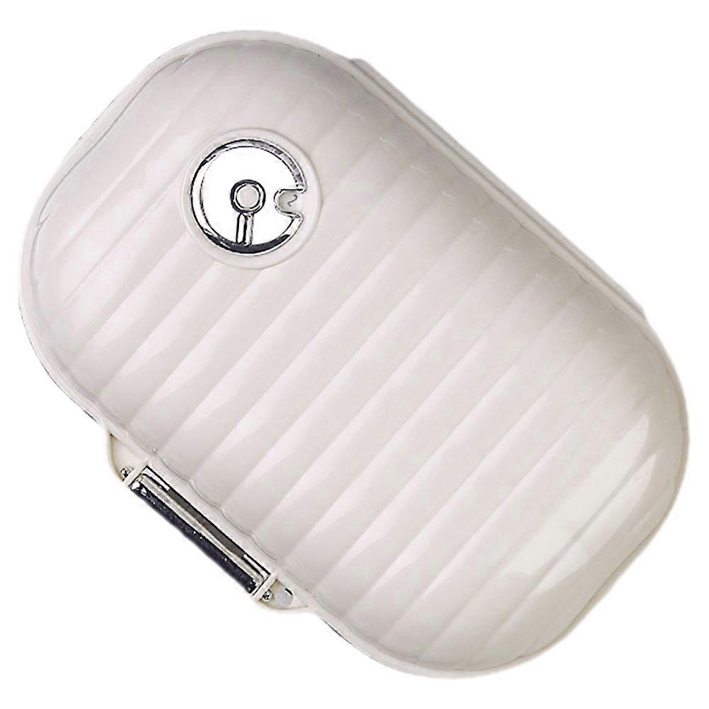 Practical Design Household Medicine Organizer For Health Management 11.2X7.8Cm Rectangular 1Pack