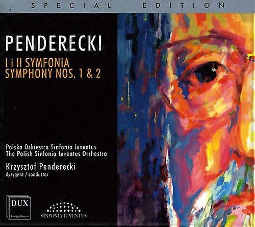 Krzysztof Penderecki - Symphony 1 & 2  [COMPACT DISCS] USA import