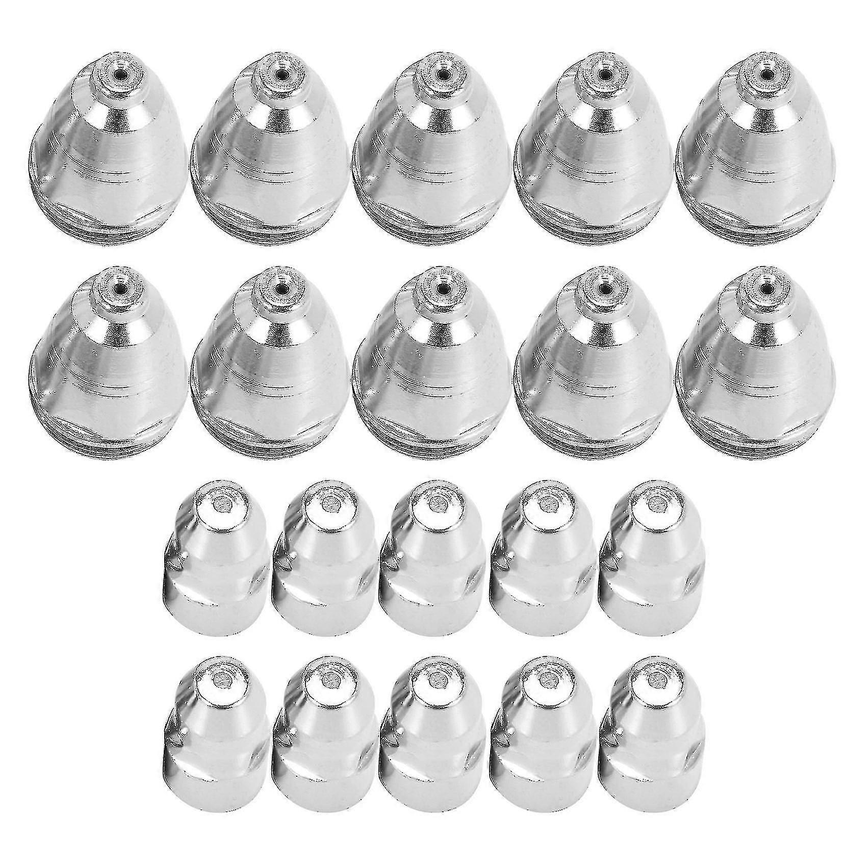 Plasma Cutting Machine Torch Nozzles  20 Pc P80 1.1mm Electrodes Set