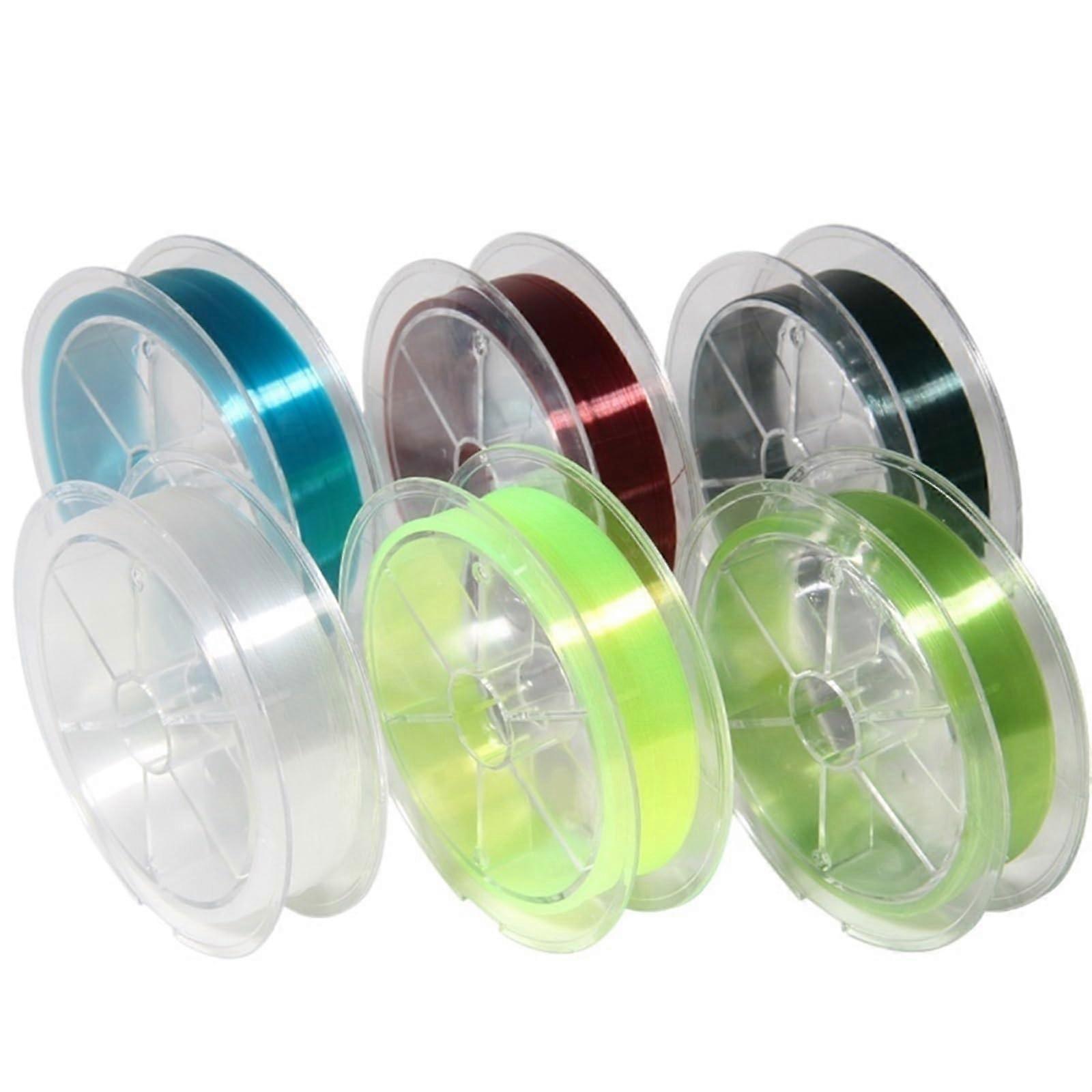 100M Nylon Fishing Line 0.14mm-0.5mm 3.34LB-20.28LB Multi-Color Monofilament for Carp Fishing DIY Crafting 0.45mm 17.35LB