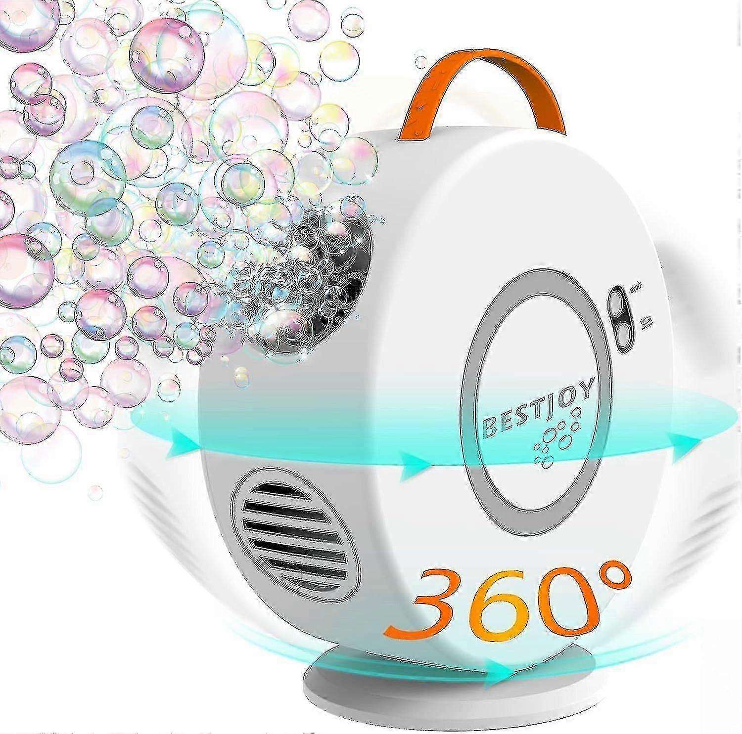Bubble Mac For Toddlers 1-3, Rechargeable Bubble Blower Bubbles For Kids Age 4-8, Fun Automatic Bubb