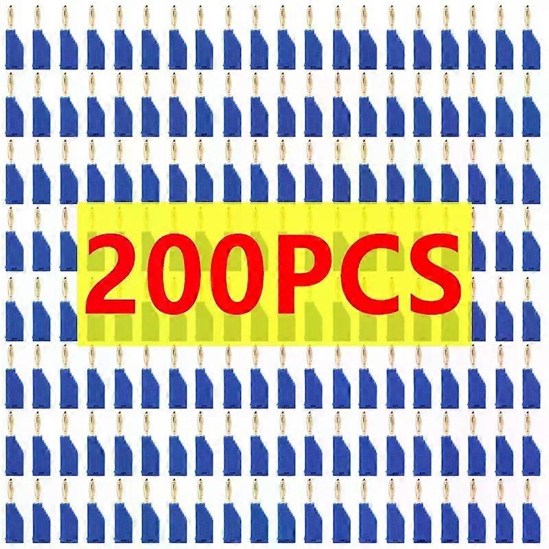 20/80/200Pcs Copper Nickel Plated 2MM Stackable Banana Plug Soldering Electrical Connector DIY Tools