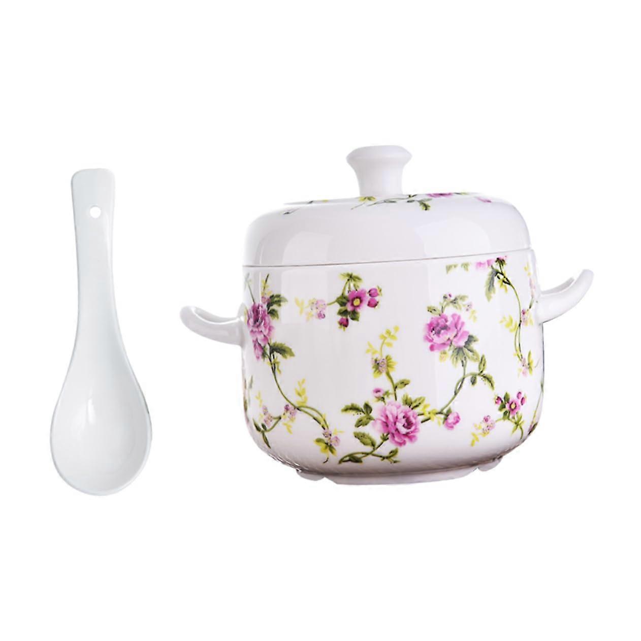 Temperature Stockpot with Handles and Lid, Ideal for Soups, Stews and Healthy Dishes, Random Colours, 1 Set