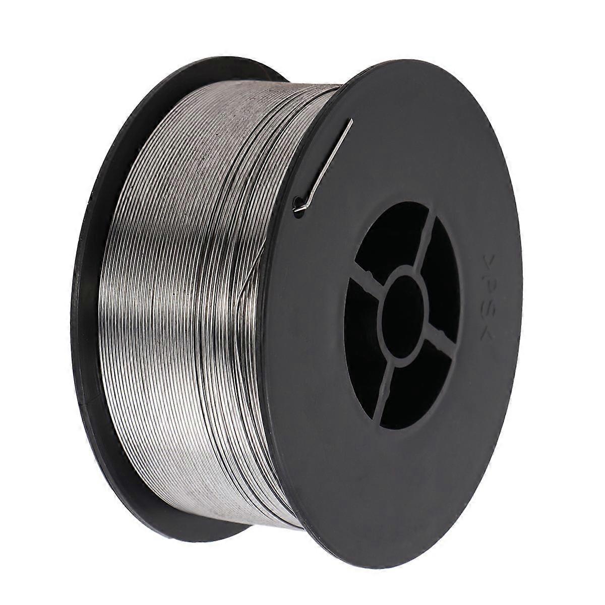 Gasless Mig Welding Wire Reel Spool Roll For Industrial Use 0.8mm Silver Self-Shielded 1Set