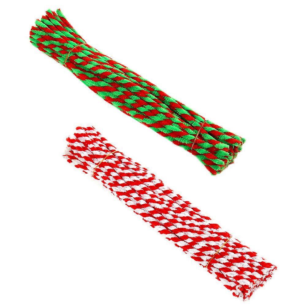 100Pcs Flexible Shape DIY Sticks For Children Toys With Assorted Color Crafting Tool