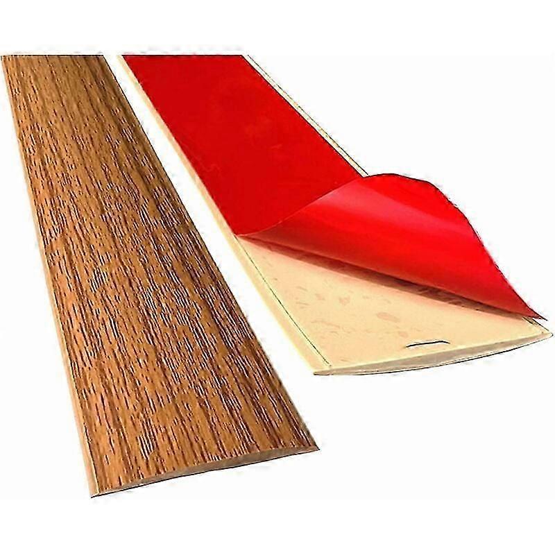 フロアコネクター、200 4 cm、フラット補正レール、ラミネート、木製の床、タイル間の隙間を覆うため