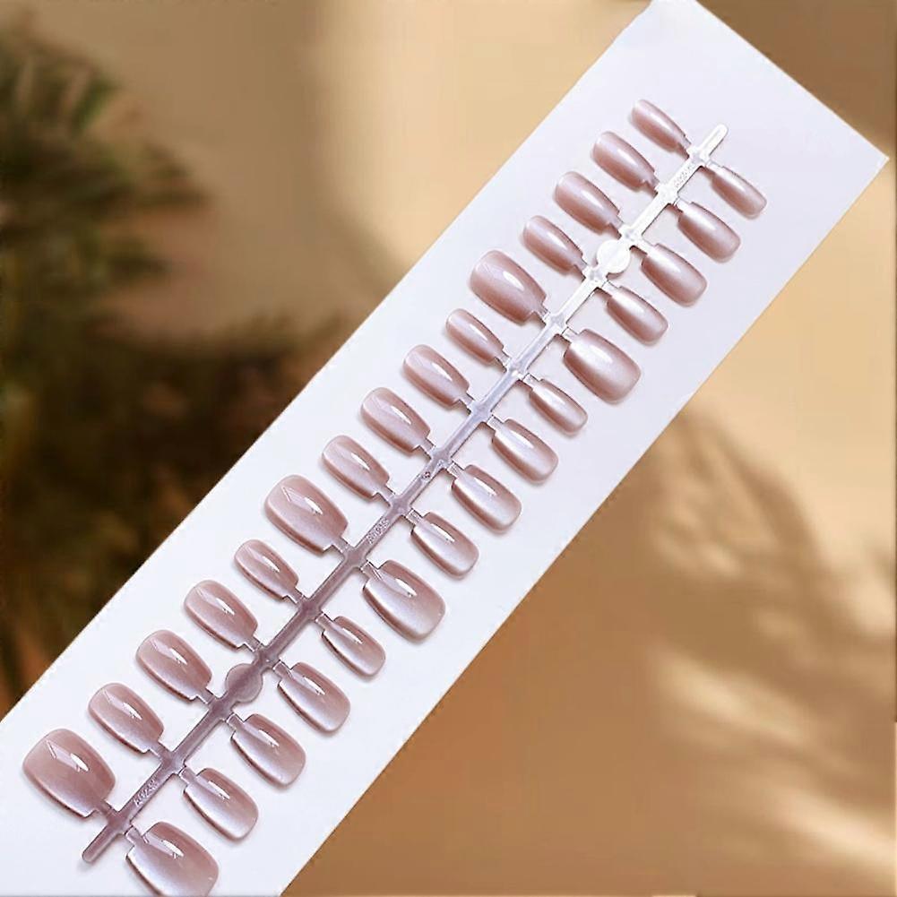 Advanced Fake Nail Nail Tool Polychromatic Cat Eye Armor Thin Reusable Solid