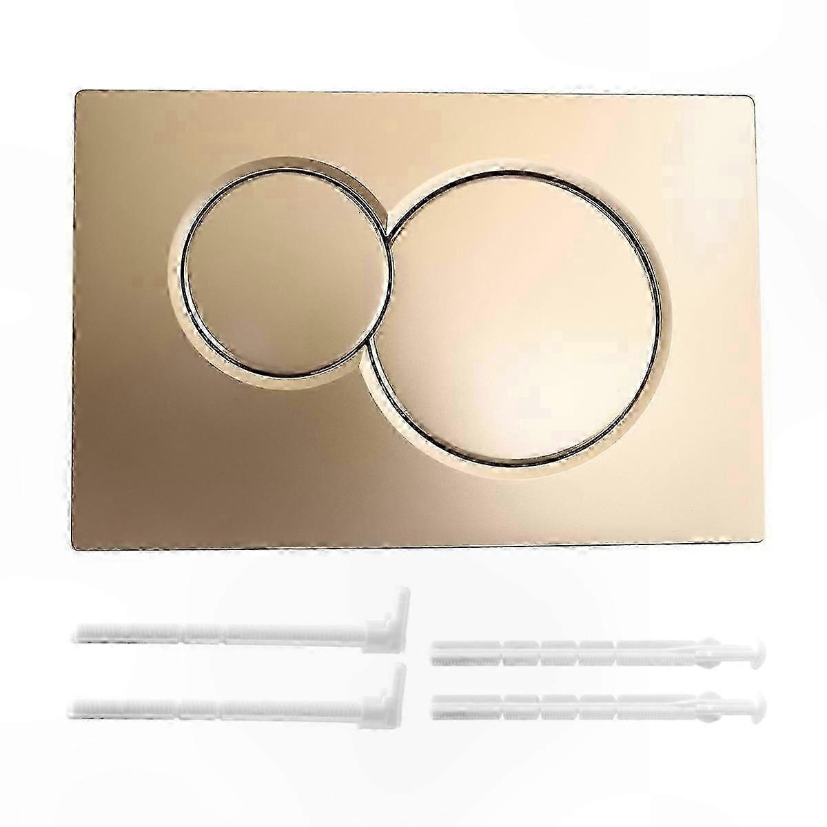 Dual-Flush Actuator Plate for Concealed Toilet Water Tanks, Sigma01-Compatible Push Button Unit