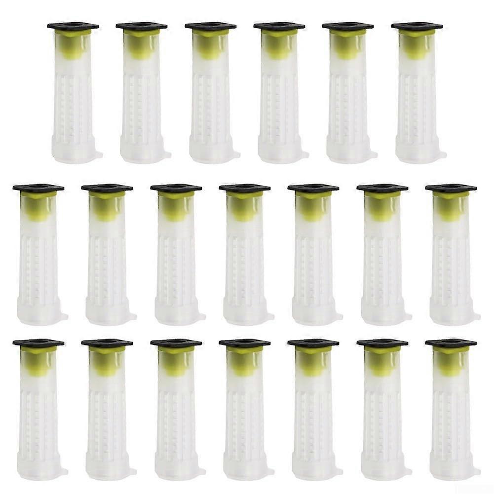 20 Pieces Rearing Cup Kit For Queen Bee Roller Cage Beekeeping Tools For Beekeepers