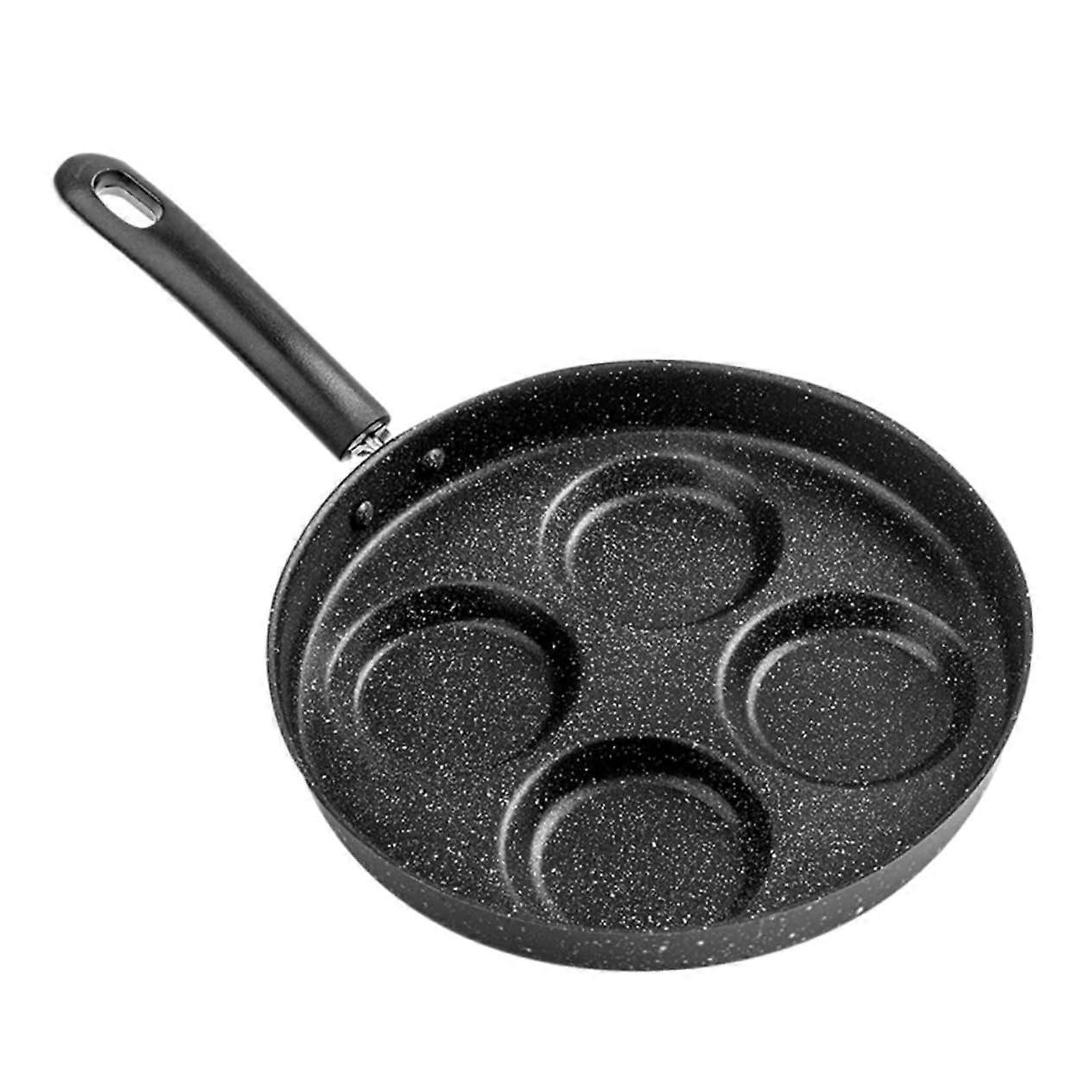 Non Stick Egg Frying Pan Thickened Iron Waffle Cooker Induction Compatible Heat Resistant Handle Model 1