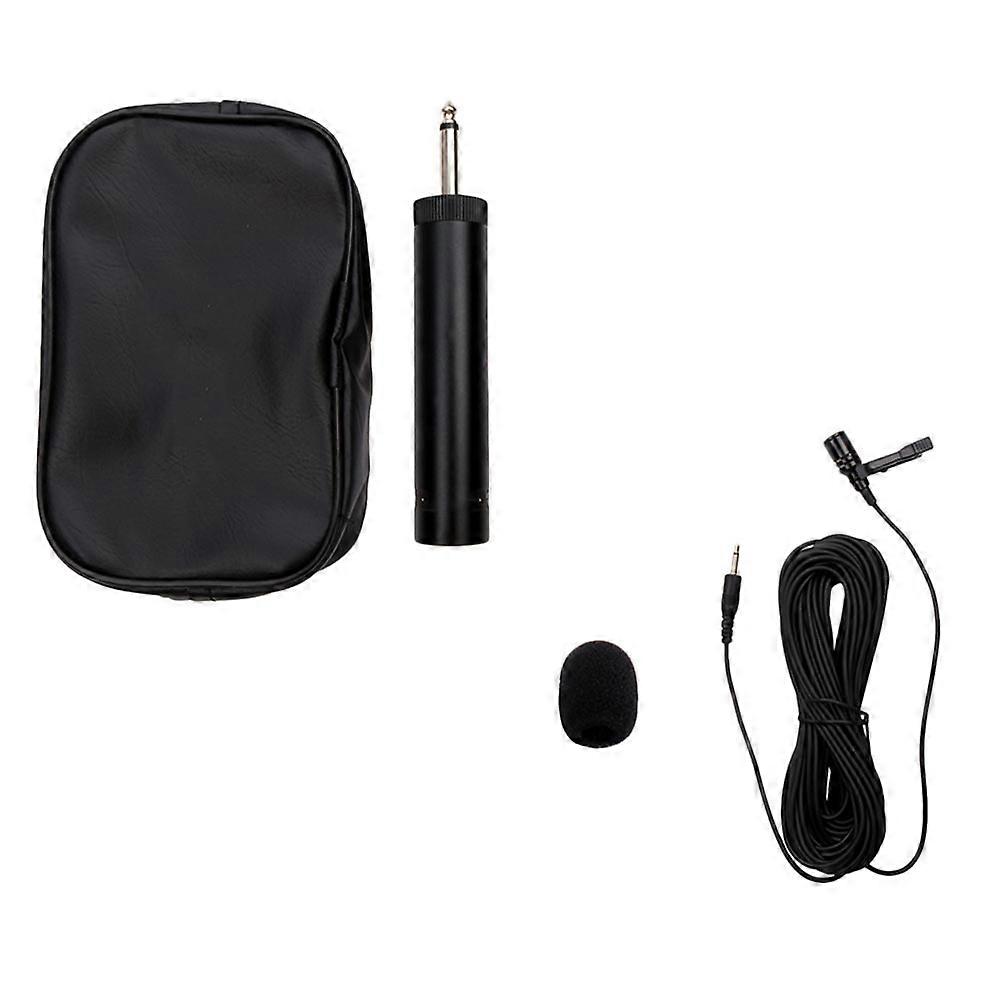 Saxophone Pickup Mic with Storage Bag for Musicians Suitable for Performance Using Black Pvc Material 1 Set