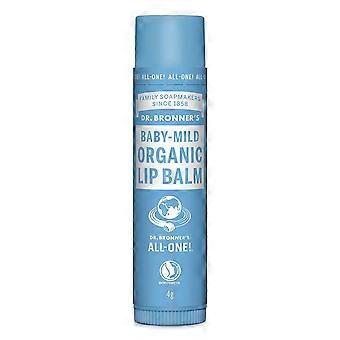 Dr Bronner Organic Lip Balm Baby Mild 4g - 3 Pack