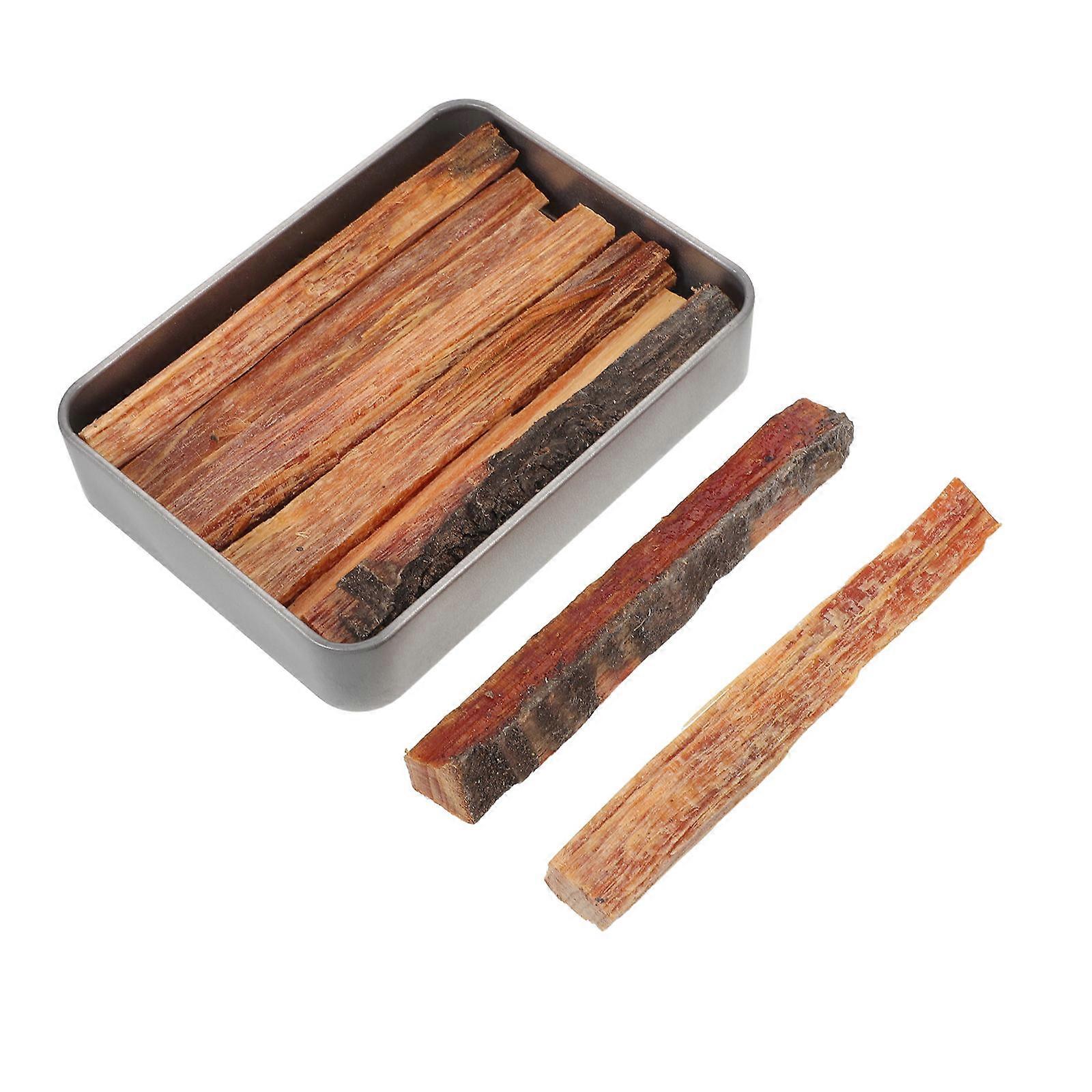 Natural Fatwood Fire Starter Sticks For Camping Emergency Situations 12-Pcs Khaki Compact Ignition Tool For Travelers