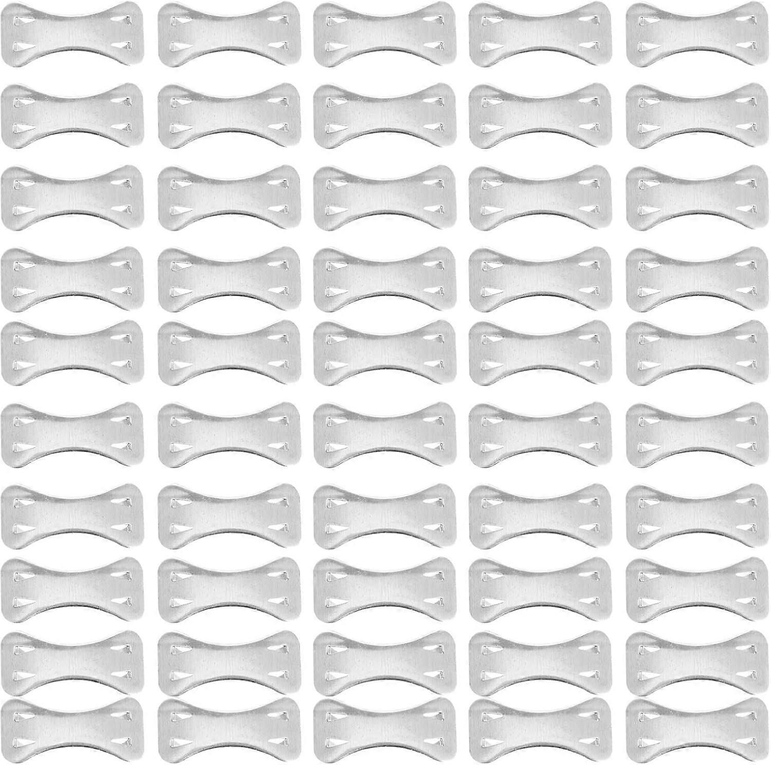 Bandage Clips Elastic Replacement Metal Compression Clips Wrap Crepe Bandage Clamp Butterfly Clasps Closure,Irisfr(100Pcs)
