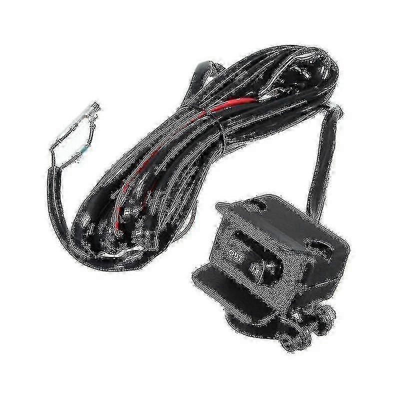 12v Winch Toggle Switch With Mounting Bracket And Control Line Kit For Atv Utv Cisea Electric Winch