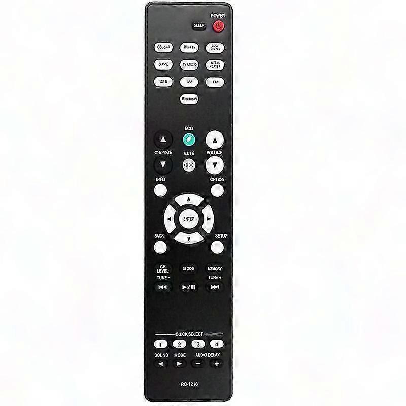 RC-1216 Replacement Remote for Denon AVR-S530BT, AVR-S540BT, AVR-X550BT Surround Sound Receivers