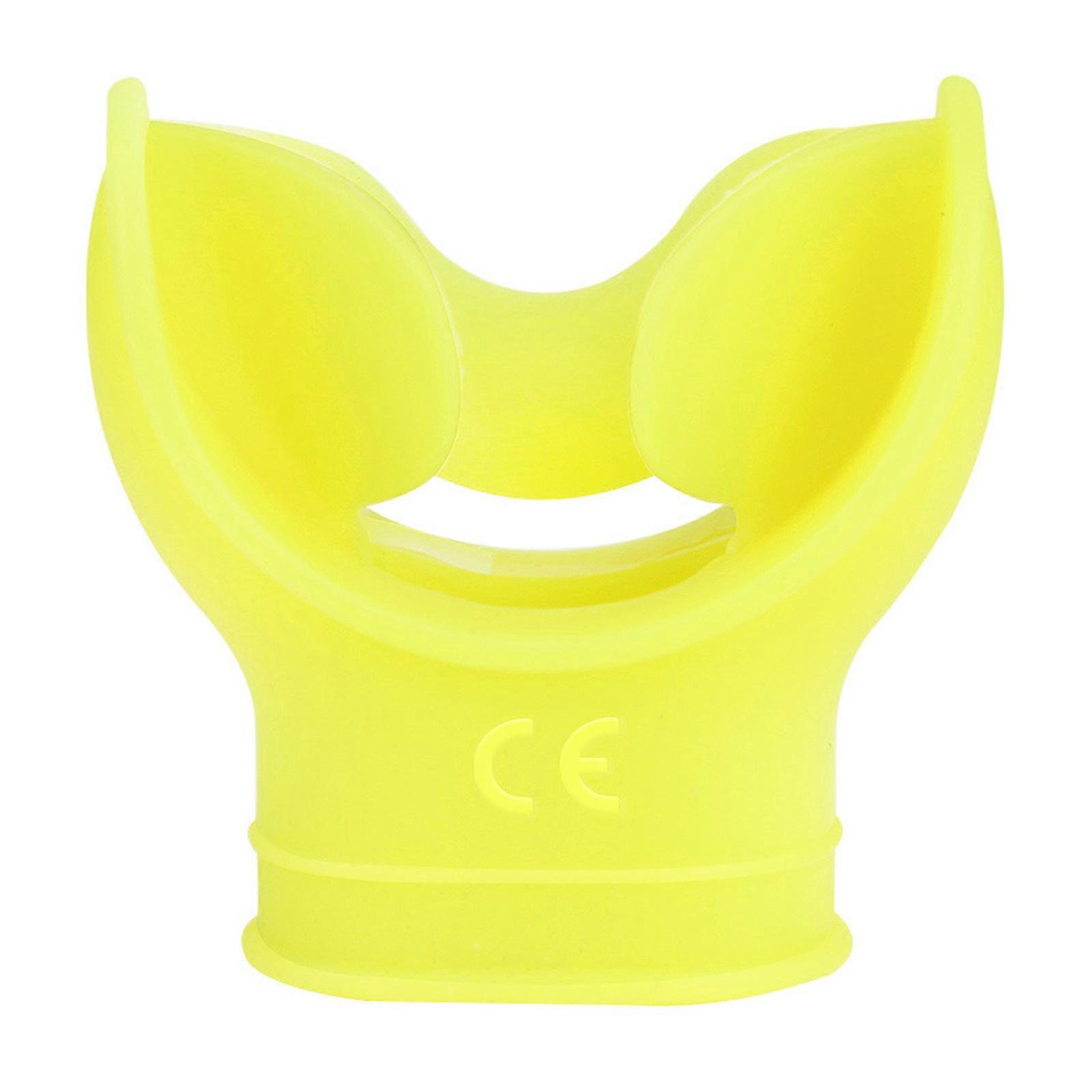 Universal Dive Equipment Adapter Regulator Mouthpiece Easy Setups and Flexible Compatibility For Professional Use  Yellow