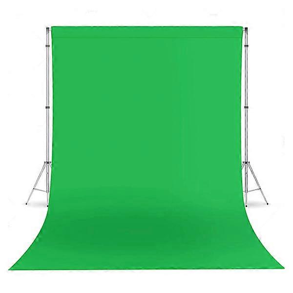 (Green) Photo Backdrop Stand 2 x 3 Meters Background Support System for Photo Studio, Wedding, Portrait & Videoshoot