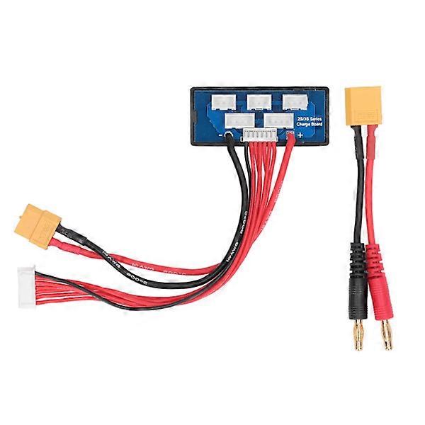 Parallel Charging Board XT60 Banana 2S 3S Battery Balance Charger Expansion Adapter