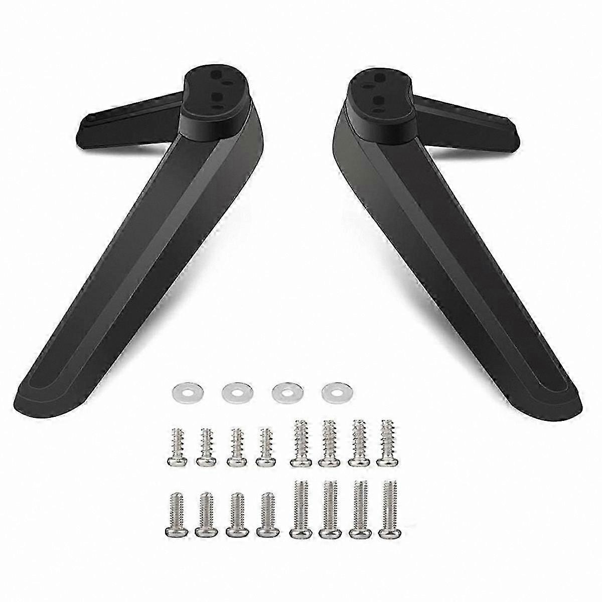 Adjustable TV Stand Base - Pedestal Legs for Flat Screen TVs