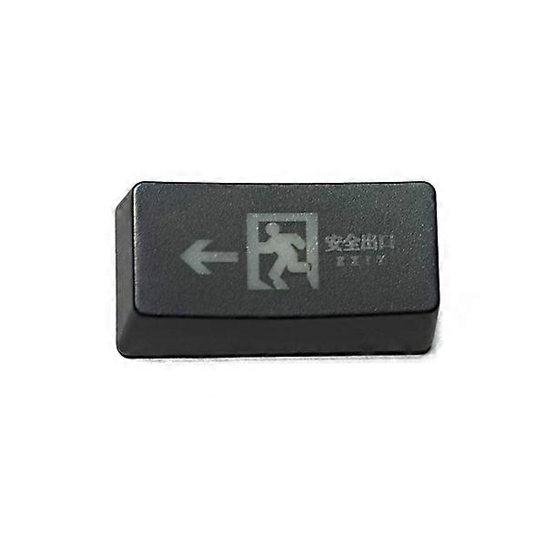 Shine Through Backspace Keycap Safe Exit R1 2U Keycaps ABS Etched Backlit Key Cap for Mechanical Keyboard DIY