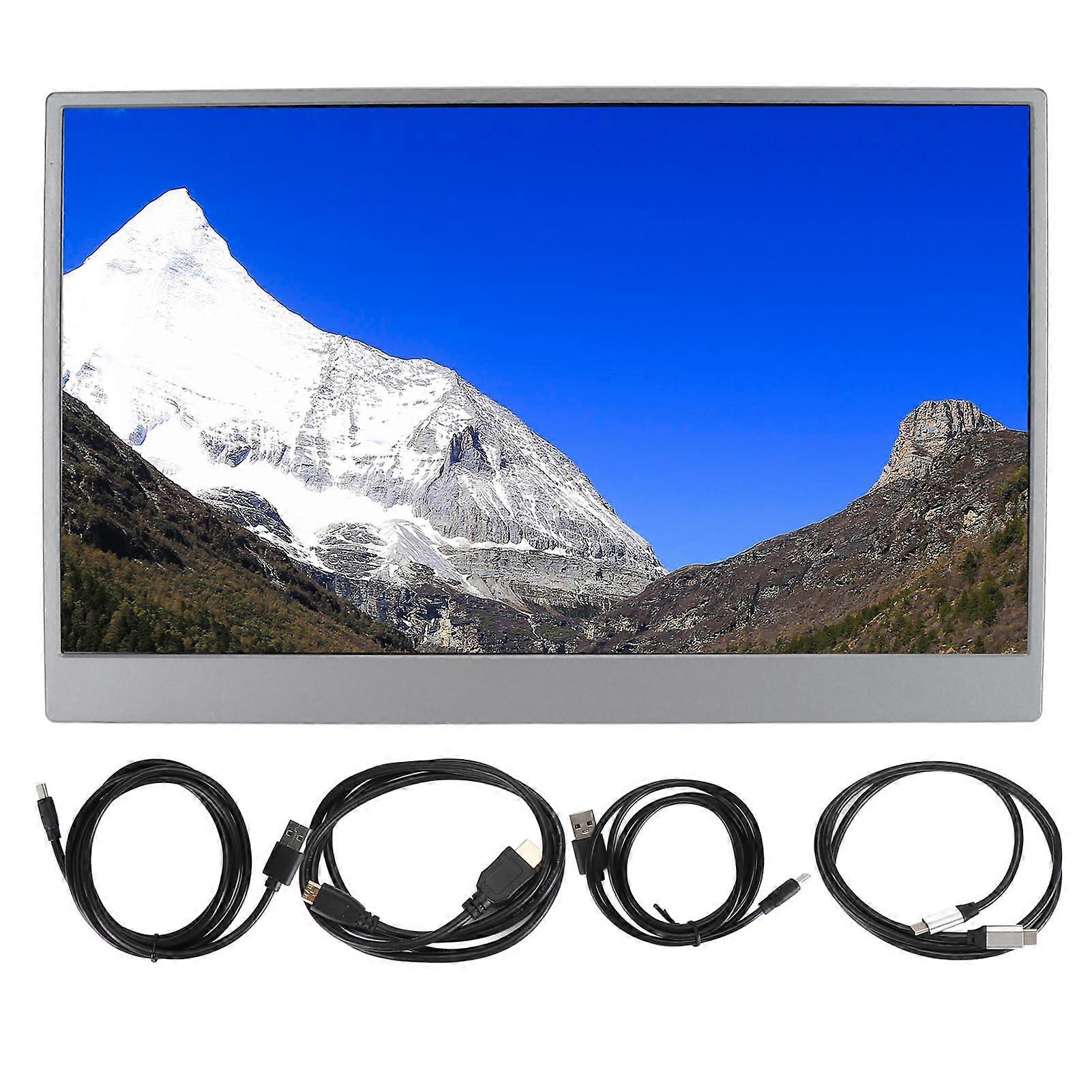 15.6 Inch Portable Display Screen 1080P Touch Control External Monitor for PC Phone Xbox PS5