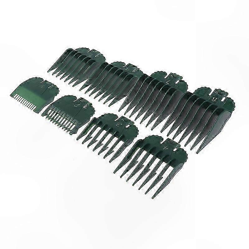 8-Piece Hair Clipper Comb Attachment Set for Universal Use