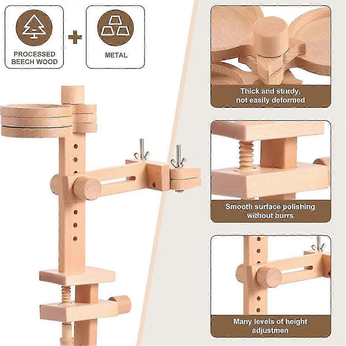 Embroidery Hoop Stand, Adjustable Embroidery Frame Stand,