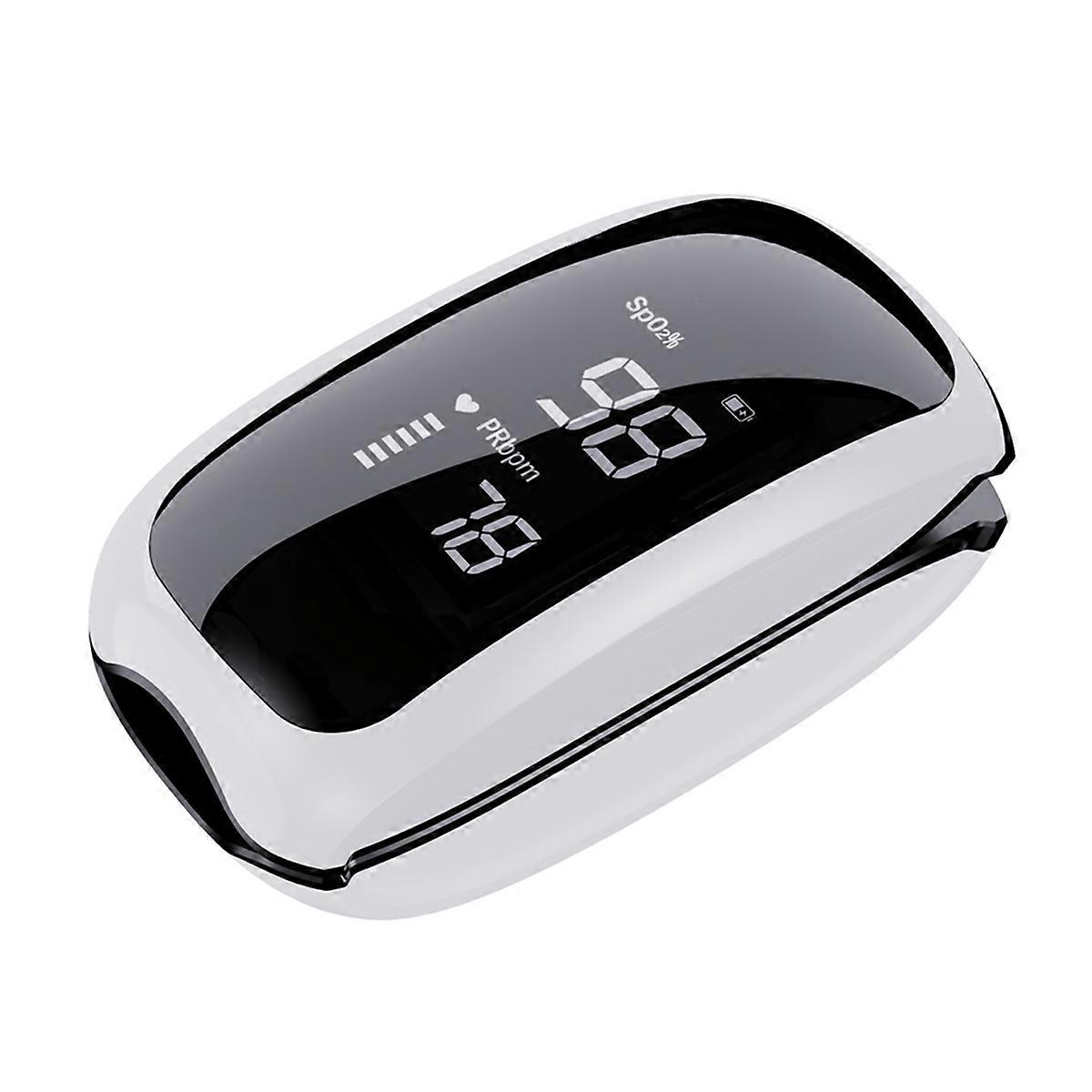 Rechargeable Oximeter Strap Lanyard Blood Oxygen Saturation Monitor Digital LED Display Child B