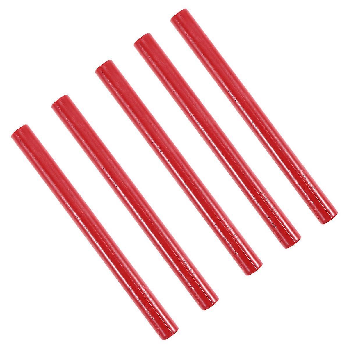 Sealing Wax Stick 8Pcs Portable Red Practical Decor For Home Use Craft Projects Sealing Tool