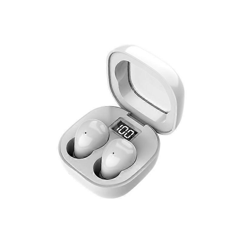 Sleeping earplugs Bluetooth 5.3 enc intelligent noise reduction suitable for sleeping and exercise(White)