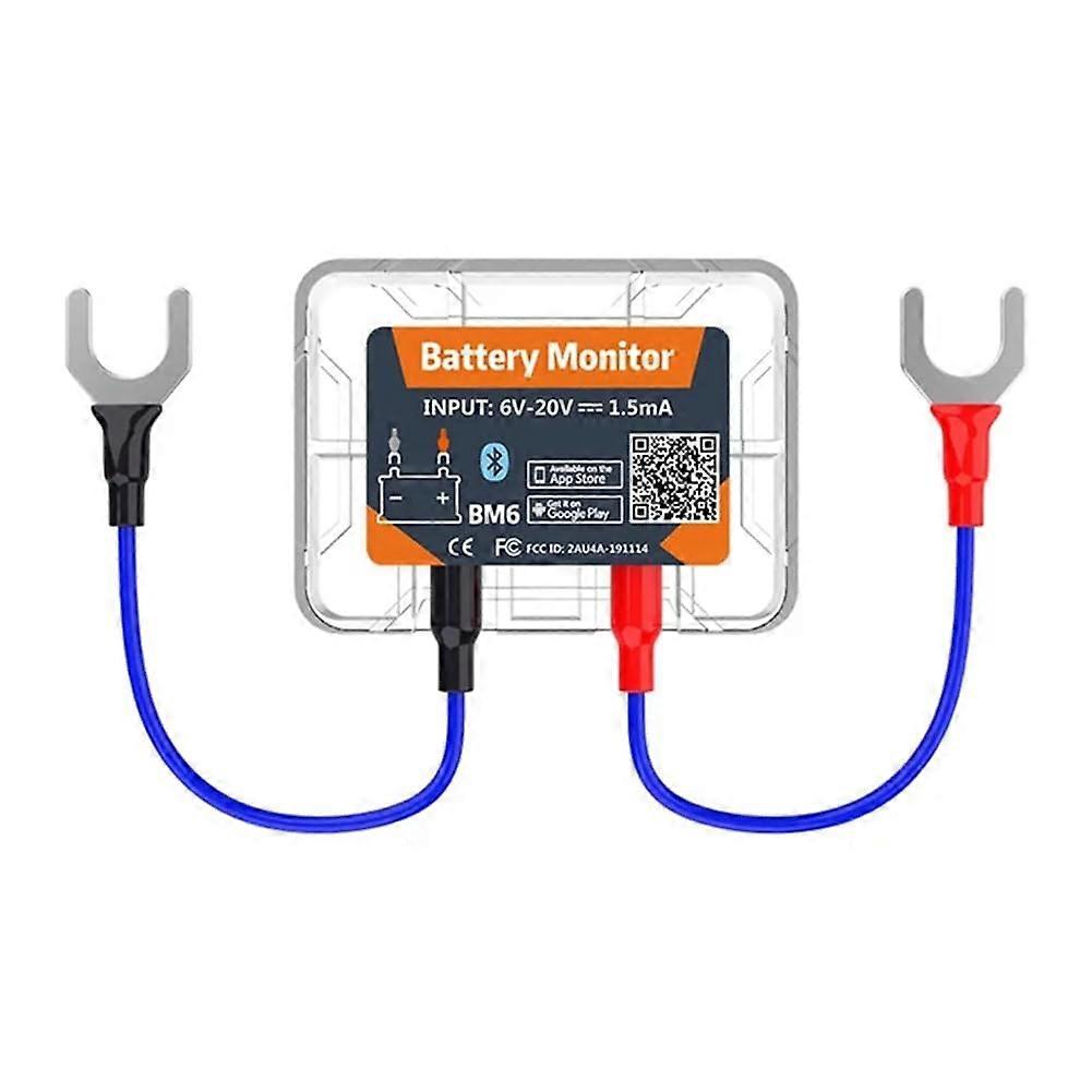 Wireless Bluetooth GPS Tracker 12V Battery Monitory BM6 Car Battery Health Check App Monitoring Battery Tester