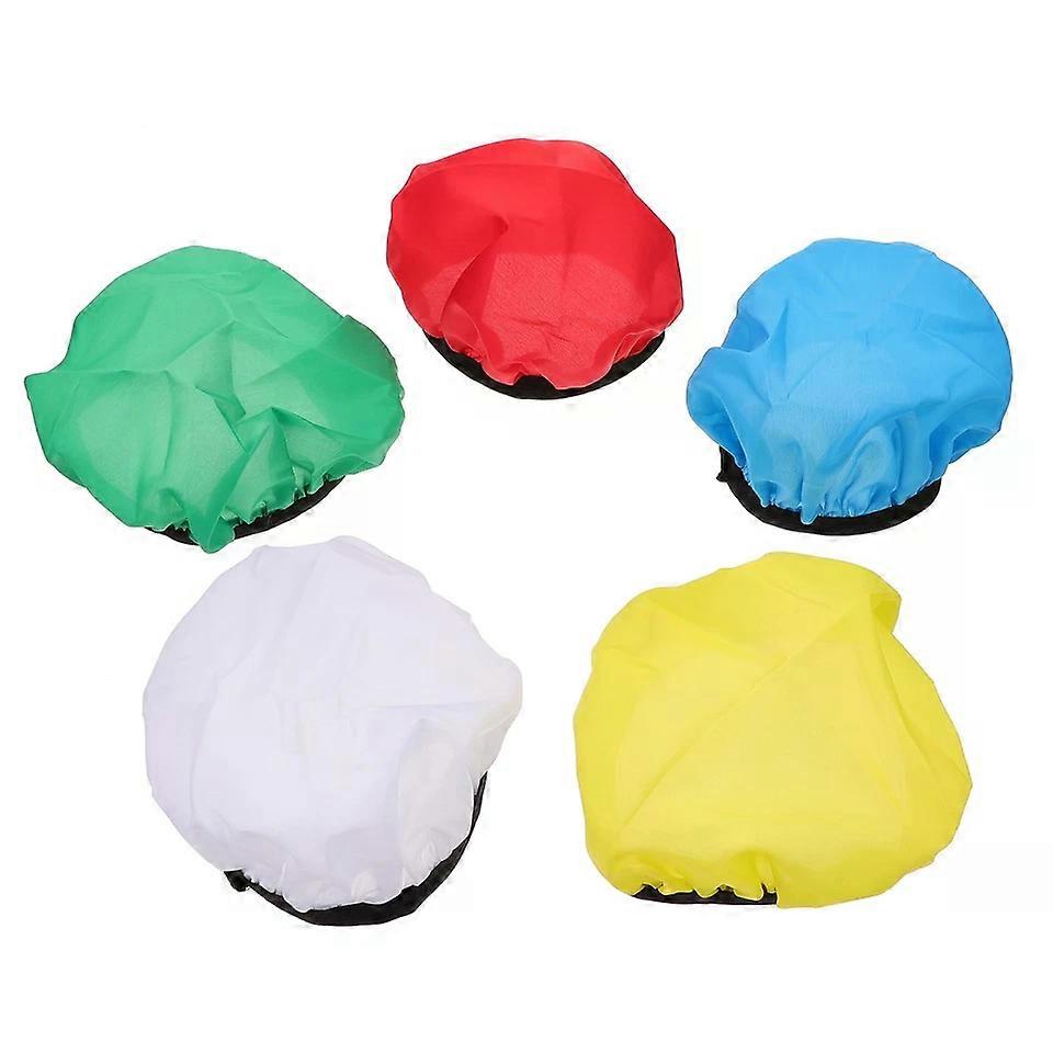 Soft Diffuser Lamp Cover, 5 Pcs Round Shade Light Modifier for Photography Flash Lamps