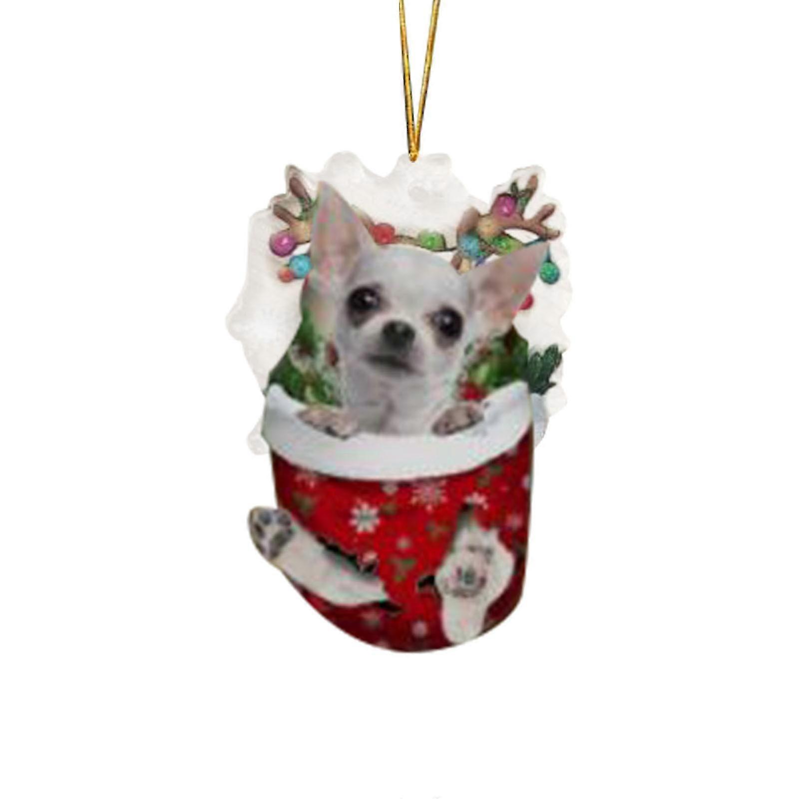Funny Christmas Tree Decorations for Dogs and Dog Lovers - Lovely Stockings, Unique Presents for Your Pet's Christmas Tree
