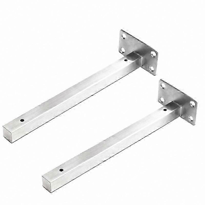 Brushed Stainless Steel Shelf Bracket for Wall Shelving