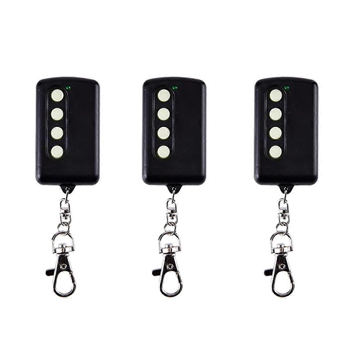 Electric Gate mitter 250-450MHz Universal Remote Control Compatible RMC-600 LRT-1 Garage Remote Control 3 Pieces