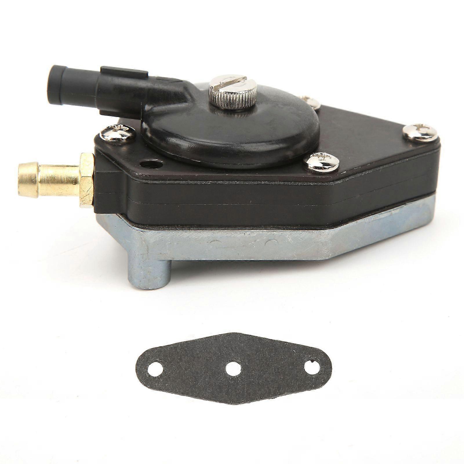Fuel Pump With Gasket 433387 Black Strong Strength Replacement for Johnson Evinrude 20hp 19851989