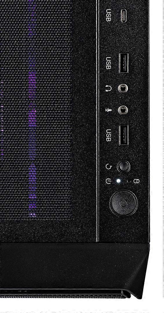 Actina 5901443414667 Υπολογιστής Amd Ryzen™ 7 7700x 32 Gb Ddr5-sdram 2 Tb Ssd Amd Radeon Rx9070xt Midi Tower Μαύρος