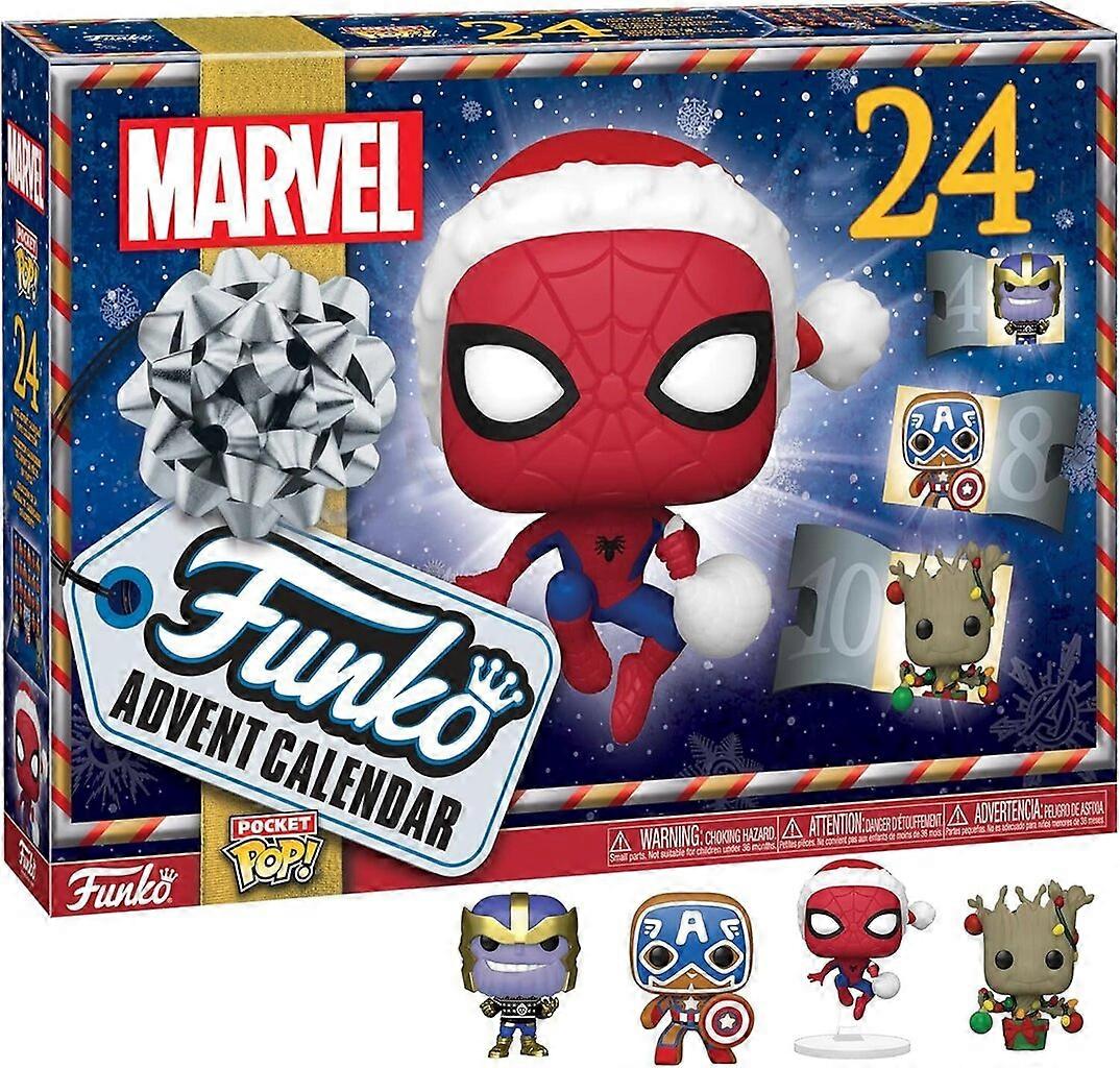 Funko Pop! Adventi naptár: Marvel - Karácsony, Többszínű, Egy Size_1
