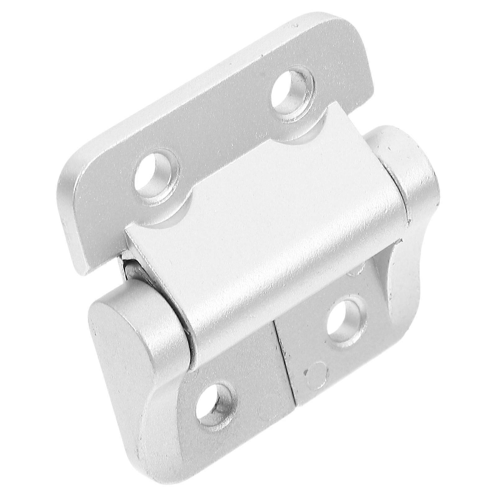 Silver Cabinet Door Hinge Closing 5Pcs Stable Torque Residential Replacement