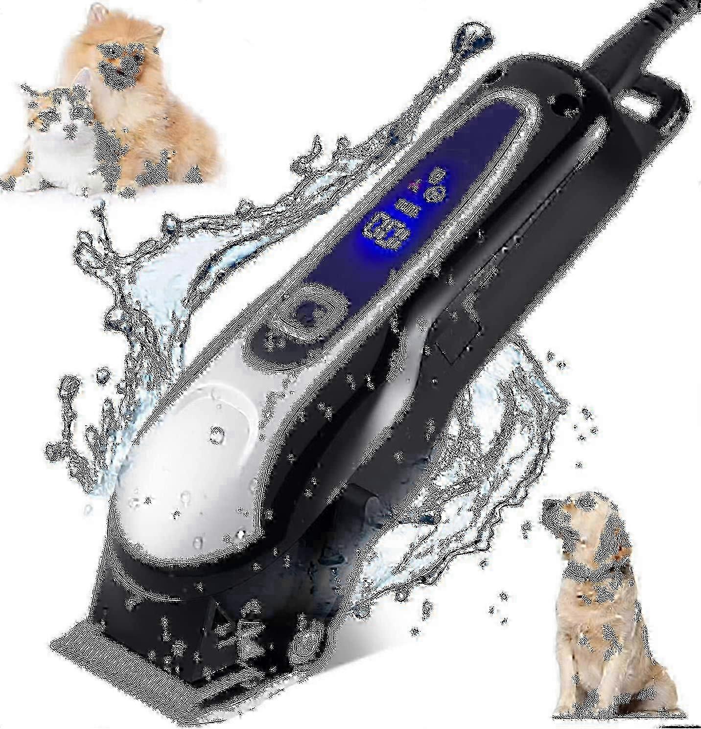Professional Cordless Clipper for Thick Dog Hair - Low Vibration & Sharp Blades