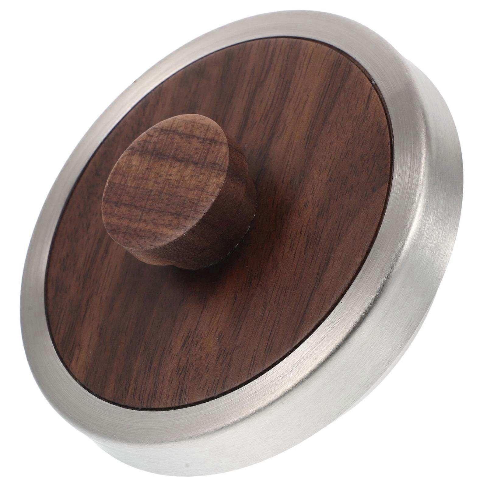Wood Lid Tea Pot Cover for Home Wooden Replacement 2Pcs