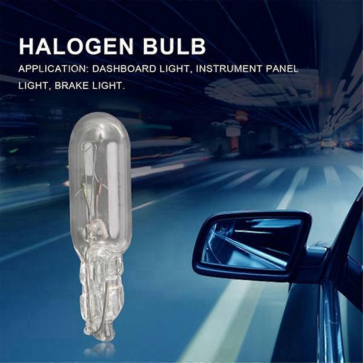 T5 Bulb Car Instrument Panel Lamp Auto Wedge Dashboard Lamp